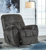 MASON Gray 38" Wide x 44" Depth Rocker Recliner