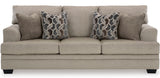 MATHEW Taupe Sofa & Loveseat