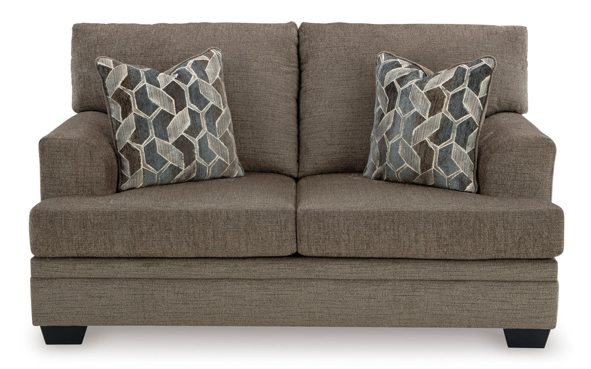 MATHEW Nutmeg 67" Wide x 39" Height Loveseat