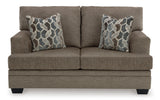 MATHEW Nutmeg Sofa Chaise & Loveseat