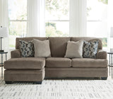 MATHEW Nutmeg 92" x 62" Reversible Sofa Chaise