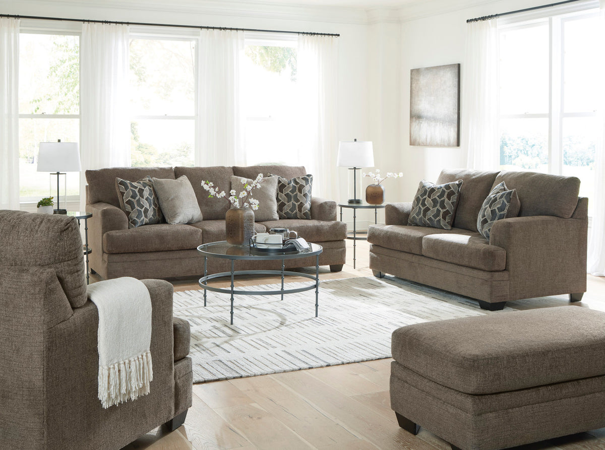 MATHEW Nutmeg Sofa & Loveseat
