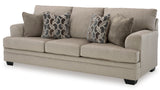 MATHEW TAUPE 92" Wide x 39" Height Sofa