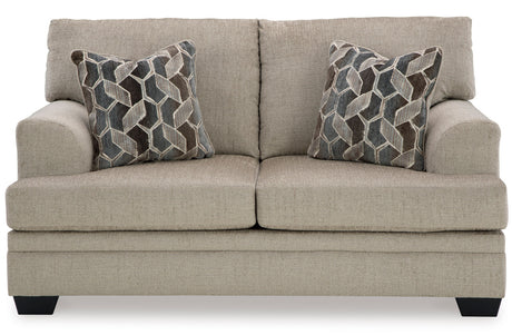 MATHEW Taupe Sofa & Loveseat