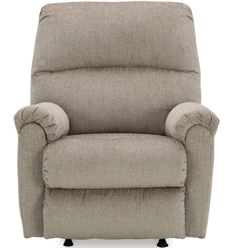 MATHEW Taupe 33" Wide x 42" Height Rocker Recliner Chair