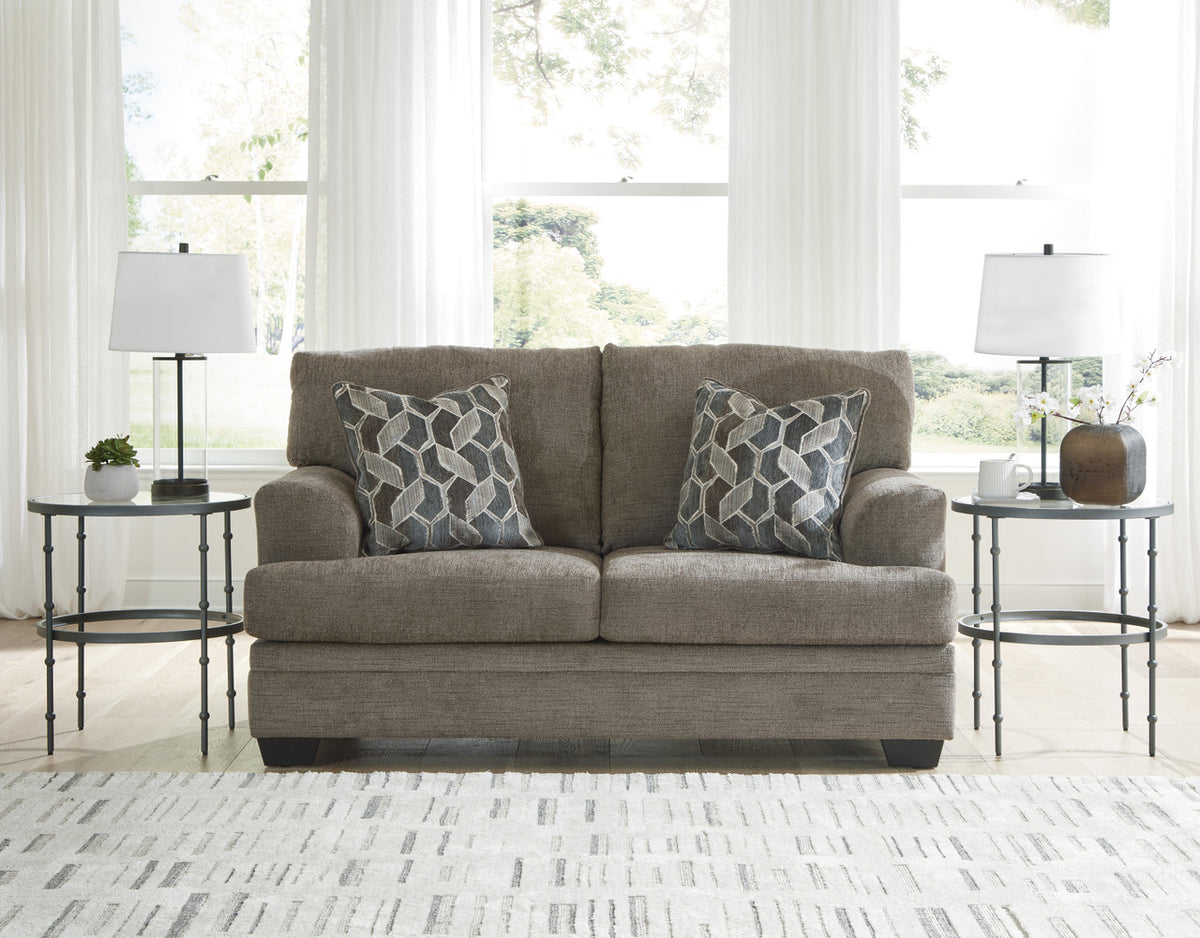 MATHEW Nutmeg 67" Wide x 39" Height Loveseat