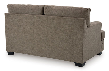MATHEW Nutmeg 67" Wide x 39" Height Loveseat