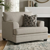 MATHEW Taupe 50" Wide x 39" Height Chair and a Half