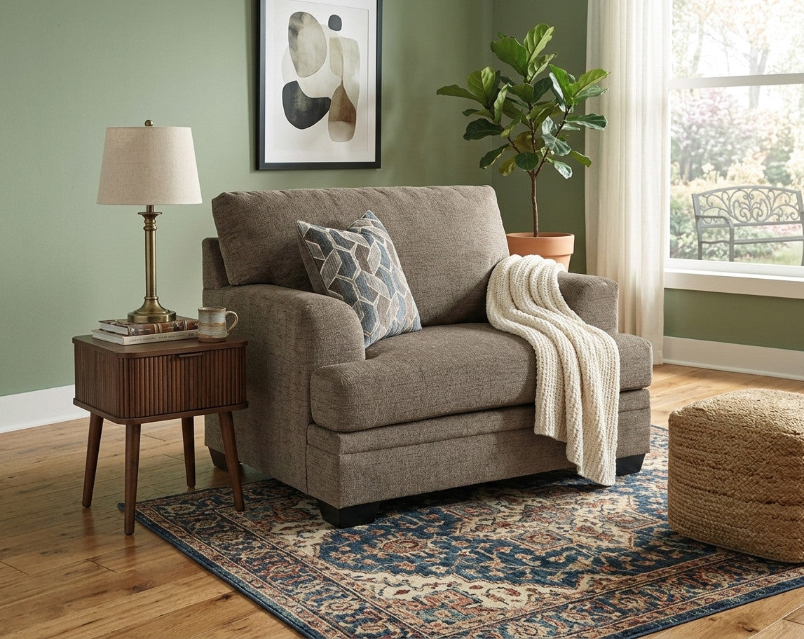 MATHEW Nutmeg 50" Wide x 39" Height Chair and a Half