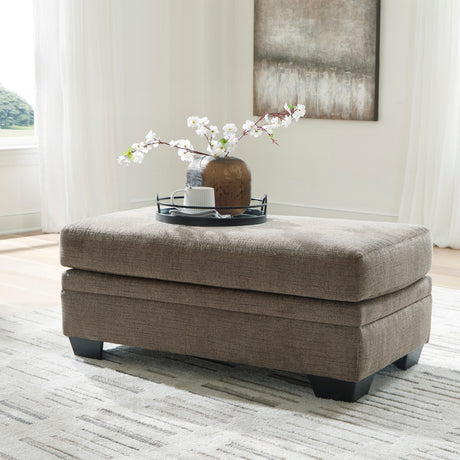 MATHEW Nutmeg 44" x 24" Ottoman