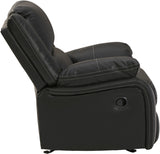 MEITE Black 42" Wide x 40" Height Rocker Recliner