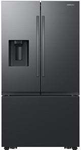 MEIZA S26 Matte Black Steel 31 cu. ft. Large Capacity French Door Refrigerator