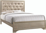 MELENNA Champagne Glam Bedroom Set