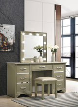 MELENNA Champagne 16" Wide Stool
