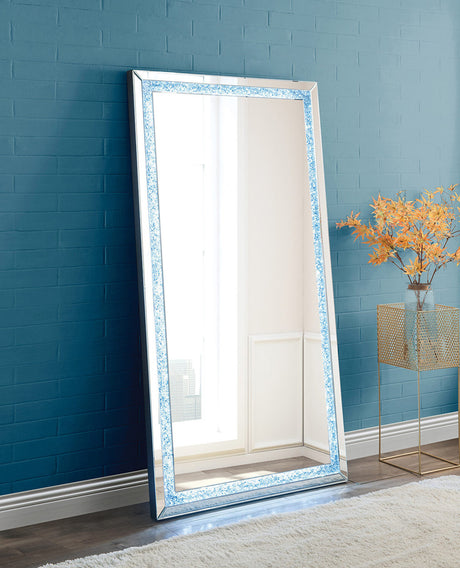 MERAYA 35" Wide x 68" Tall LED Floor Mirror