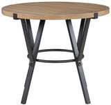 MERZI Black & Brown 3 Piece Dining Set