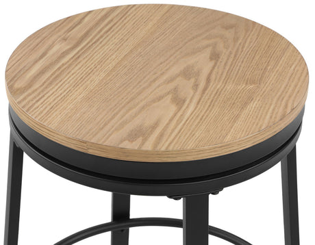 MERZI Black & Brown 3 Piece Dining Set