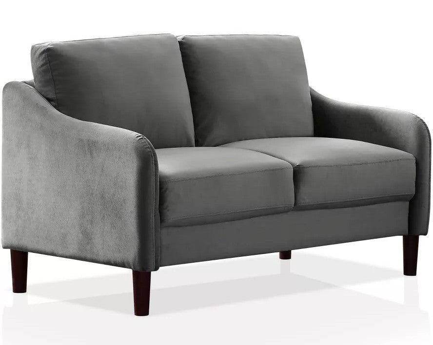 MESSI Gray Sofa & Loveseat (RTA)