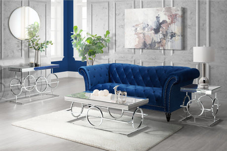 MICHELLE Mirrored 44" Wide Sofa Table