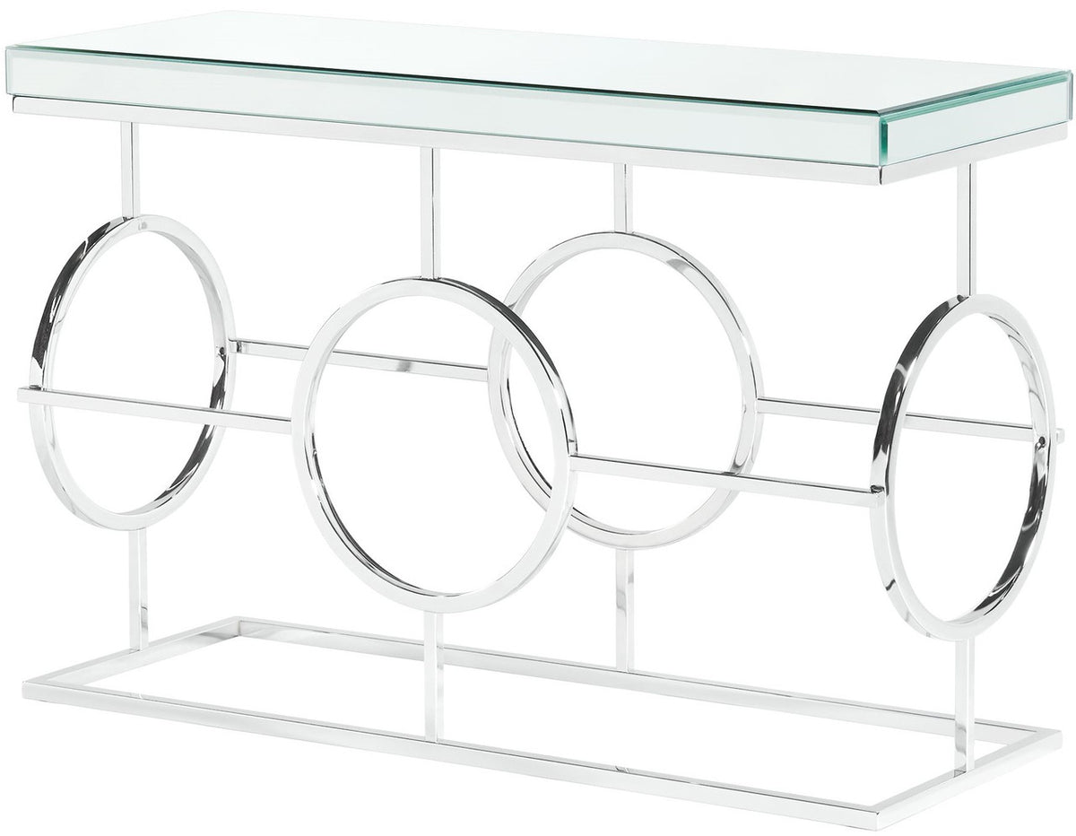 MICHELLE Mirrored 44" Wide Sofa Table