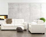 MILLO White 83" Wide Sofa