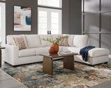 MORIZA Beige 111" Wide Sectional