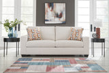 MORIZA Beige 85" Wide Queen Sofa Sleeper