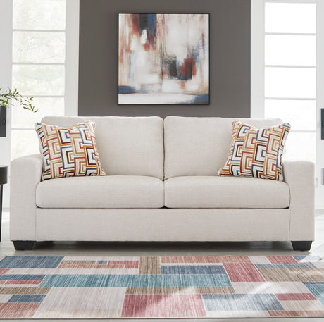 MORIZA Beige 85" Wide Queen Sofa Sleeper