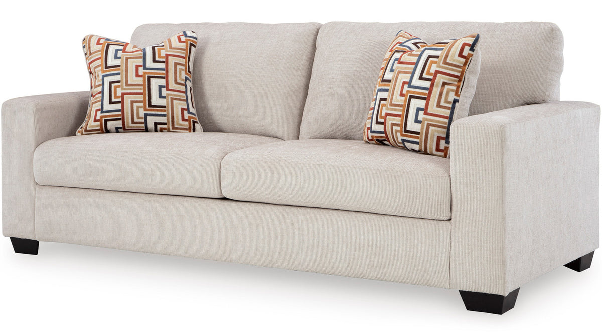 MORIZA Beige 85" Wide Sofa