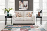 MORIZA Beige 62" Wide Loveseat