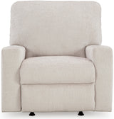 MORIZA Beige 34" Wide Rocker Recliner