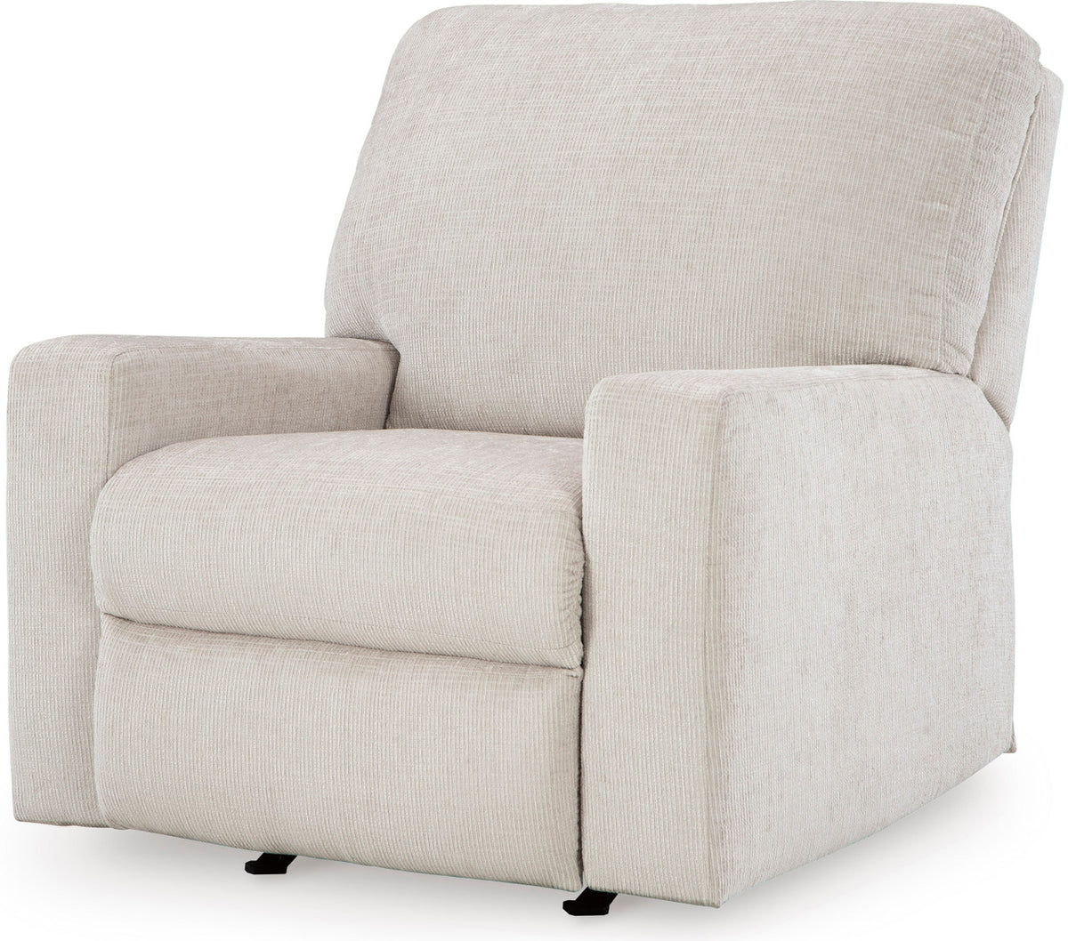 MORIZA Beige 34" Wide Rocker Recliner