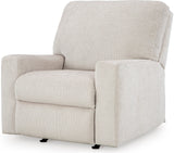 MORIZA Beige 34" Wide Rocker Recliner