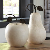 MYRA Antique White 14" Height Sculpture Pair