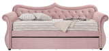 MADISON Pink Daybed with Trundle