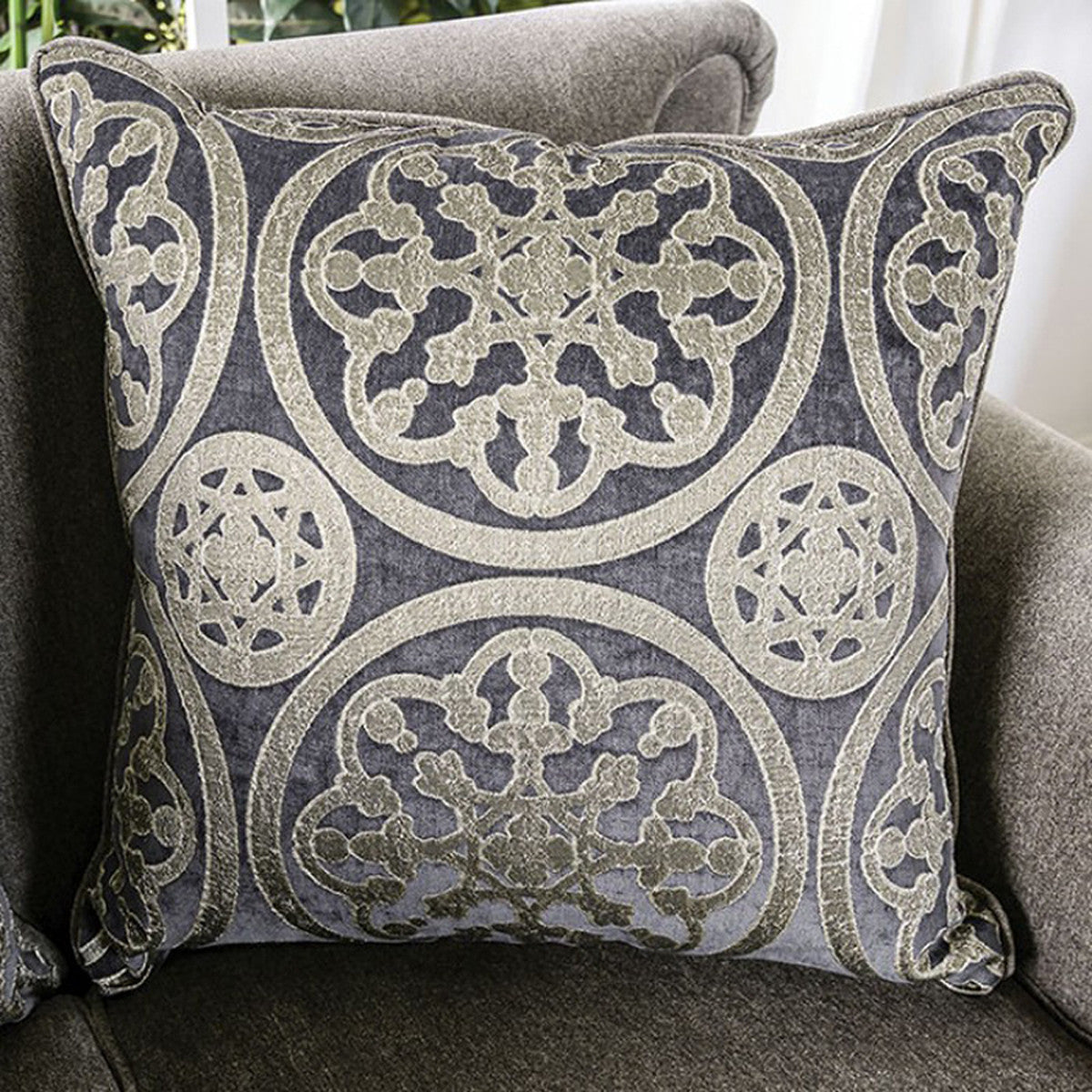 MADISON Gray Sofa and Loveseat