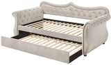 MADISON Beige Daybed with Trundle