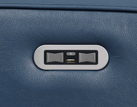 MARCELO Top-Grain Leather Power Reclining Sofa