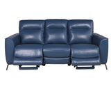 MARCELO Top-Grain Leather Power Reclining Sofa & Loveseat