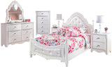 MARIE White 23" Wide Night Stand