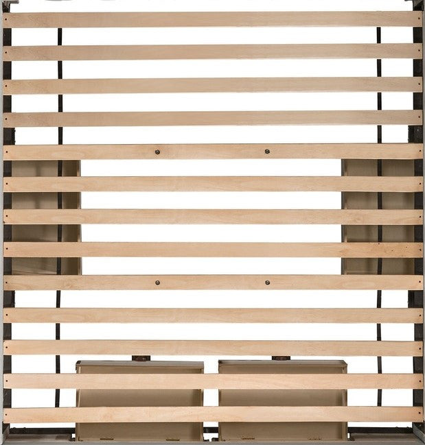 PAULA Brown Storage Bed