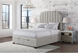MARINKA Gray Storage Bed