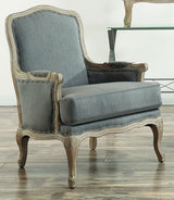 MATEO Gray Accent Chair