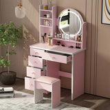 MATIZ Pink  32" Wide Vanity with Chair (RTA)