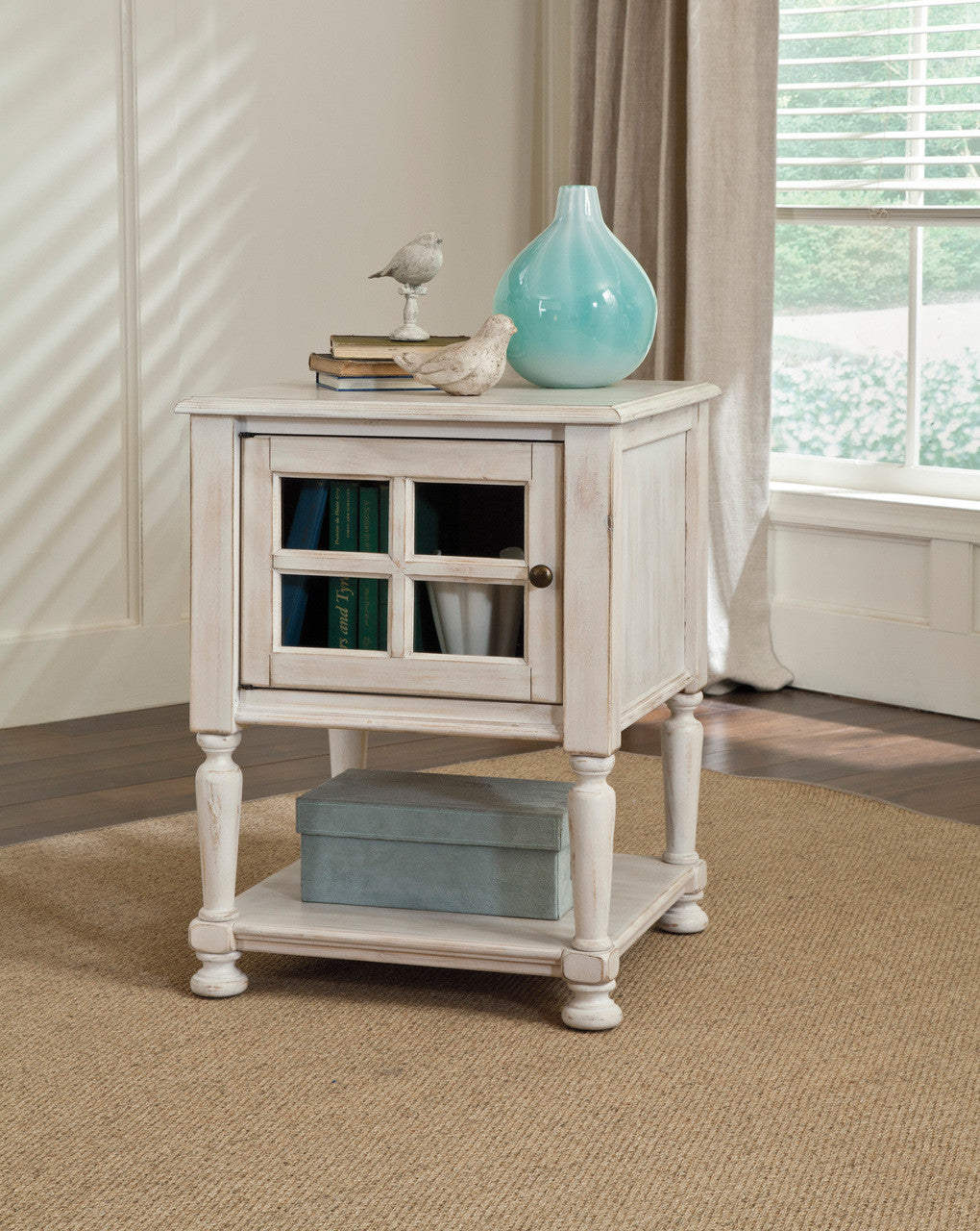 Melina White Door Table
