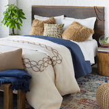 Merilin Brown Designer Pillow