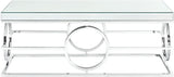 MICHELLE Mirrored 47" Wide Coffee Table