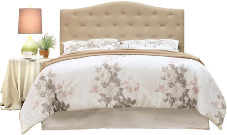 Midor Ivory Headboard Bed