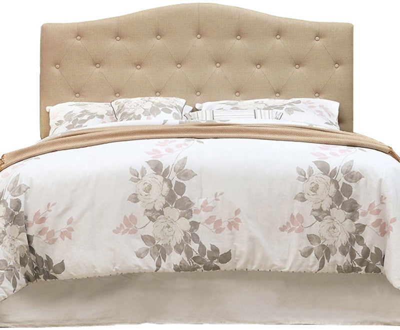 Midor Ivory Headboard Bed