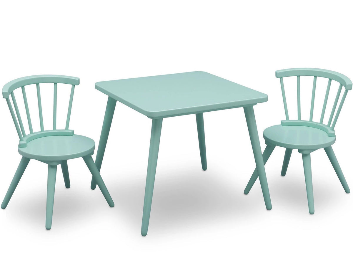 Mindi Aqua Table & Chair Set